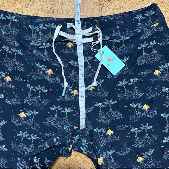 Marine Layer Men’s Cordonado Board Shorts NWT In Beachy Palm Print Sz 32 - Picture 15 of 15
